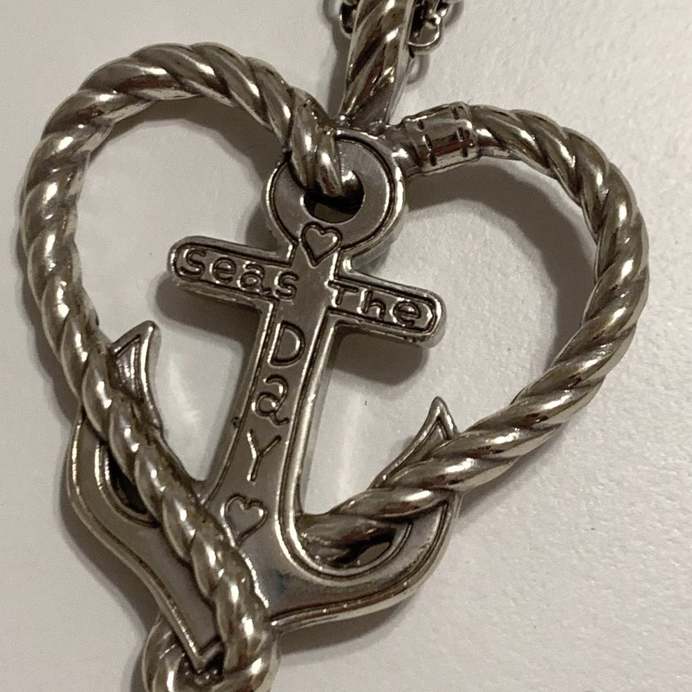 Brighton Anchored in Love Necklace NWT